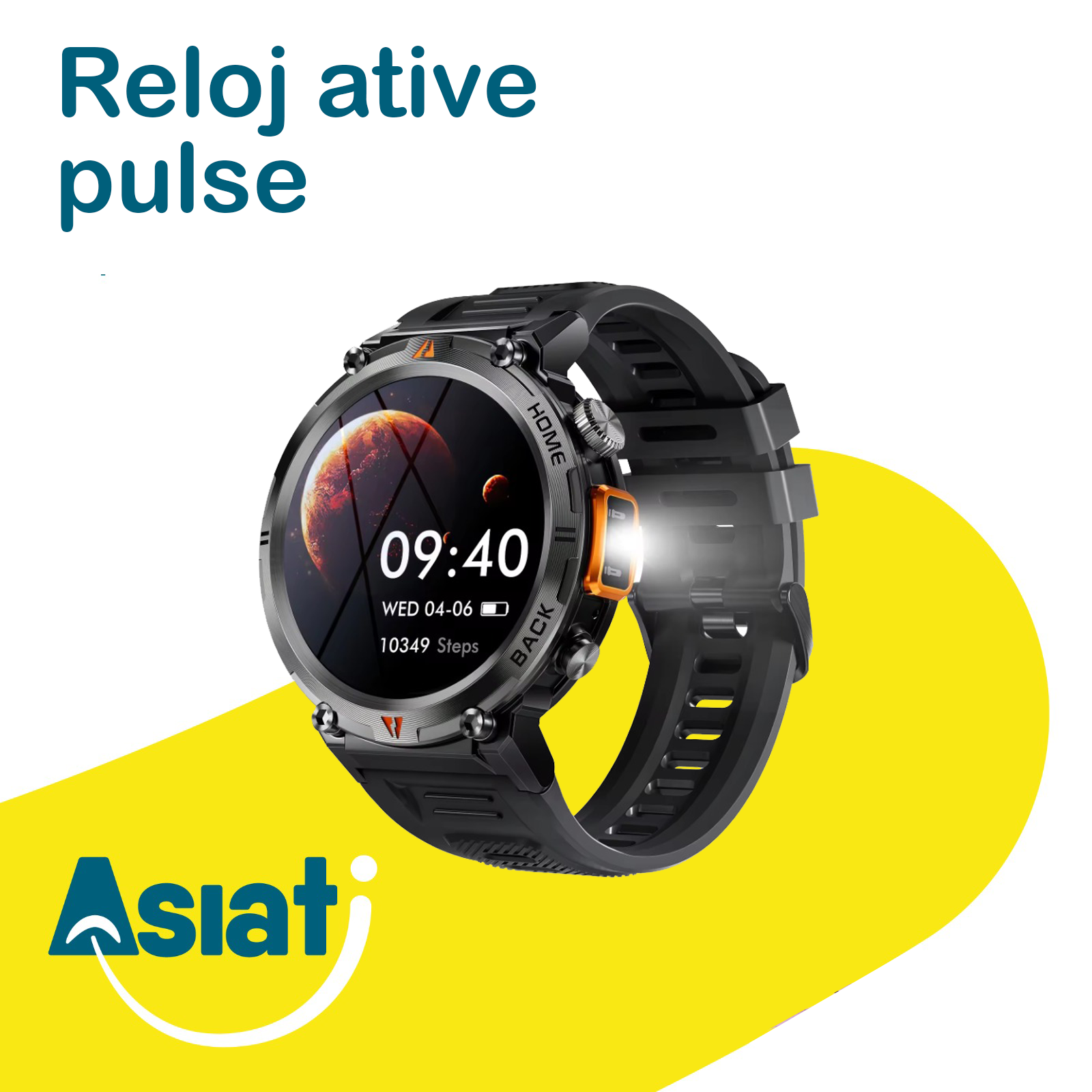 "Reloj Activa Pulse - Tu Compañero de Salud y Estilo"